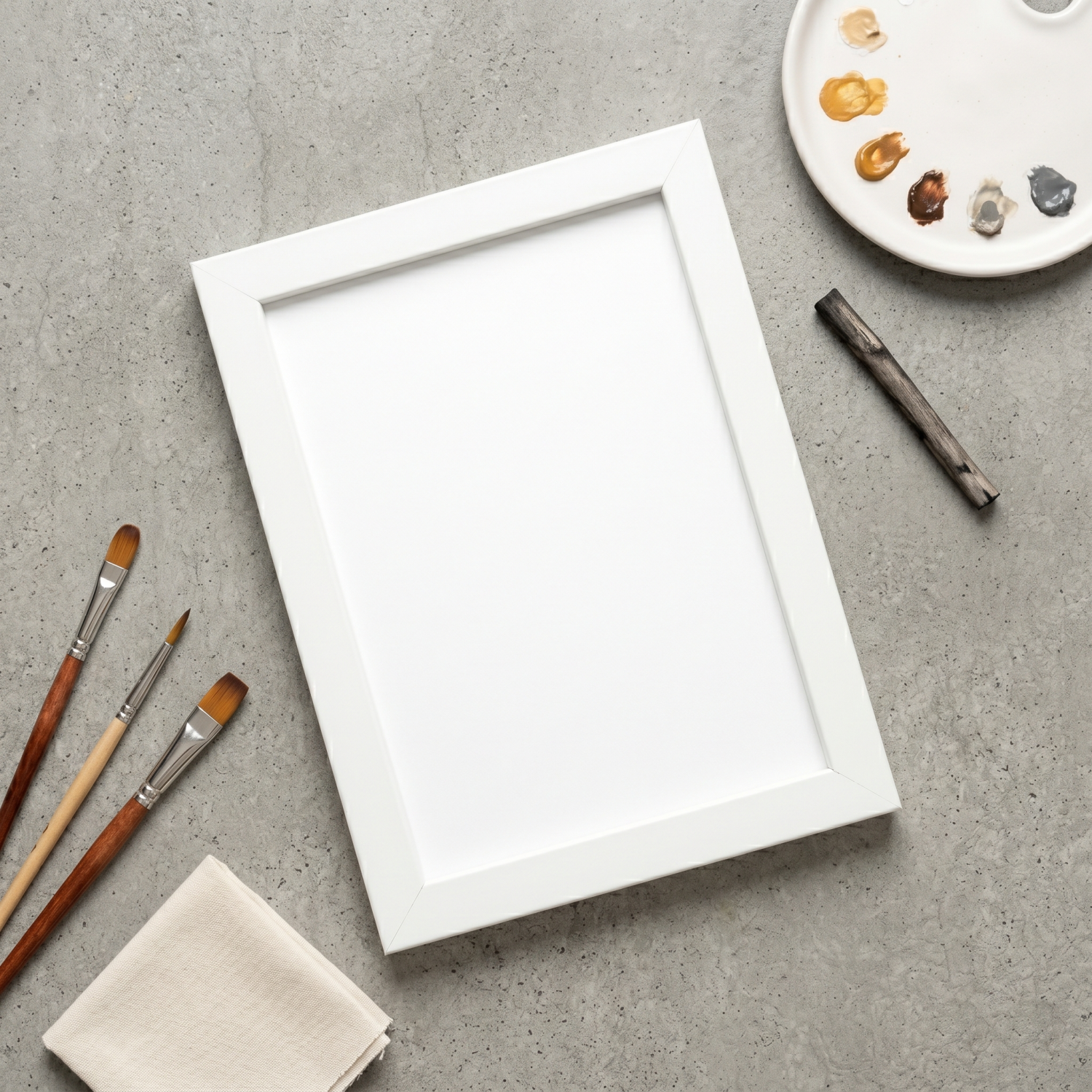 Free Creative Artistic Neutral Soft Minimal Mockup - High Resolution | Synclisto