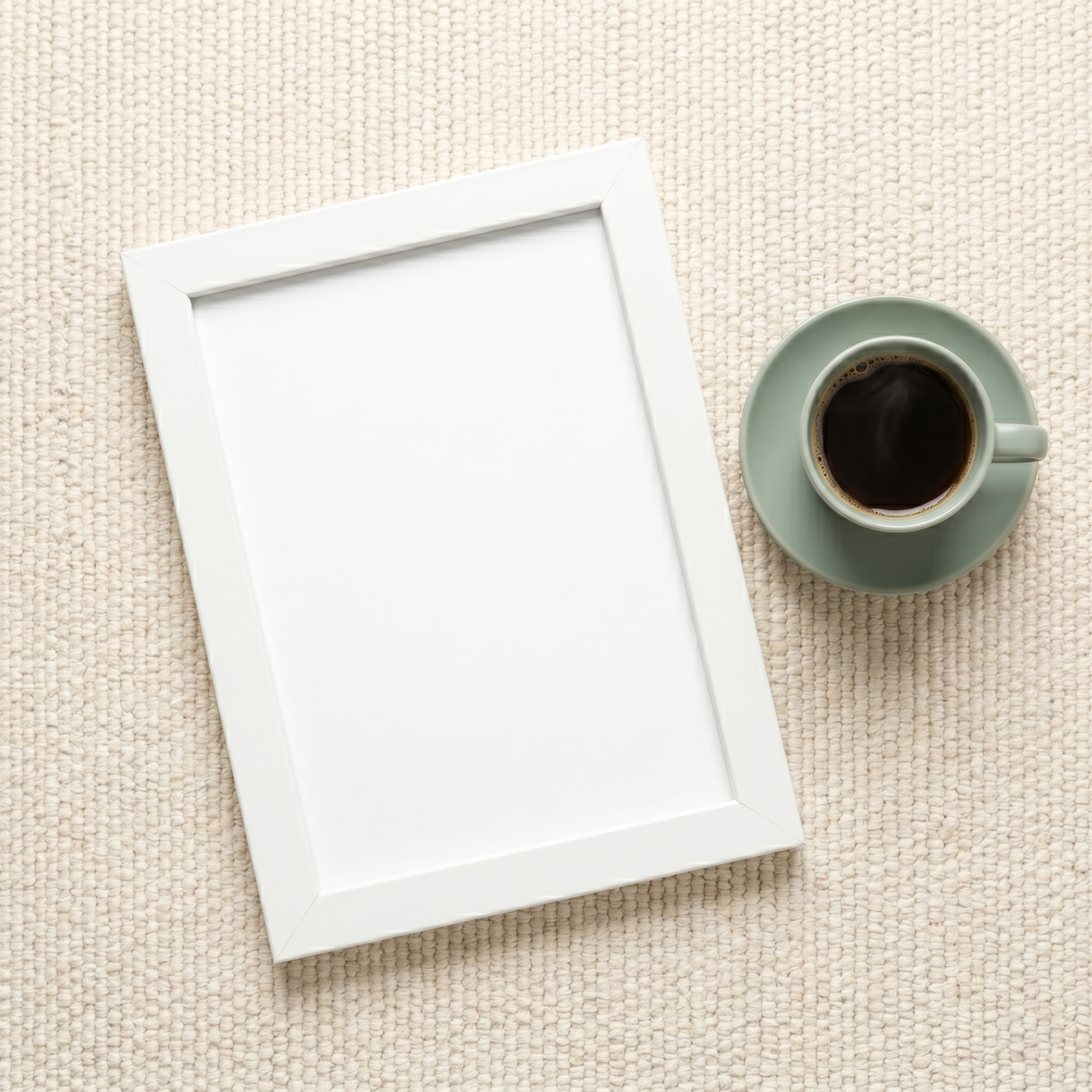 Free Minimal Serene Sage Warm Bright Mockup - High Resolution | Synclisto