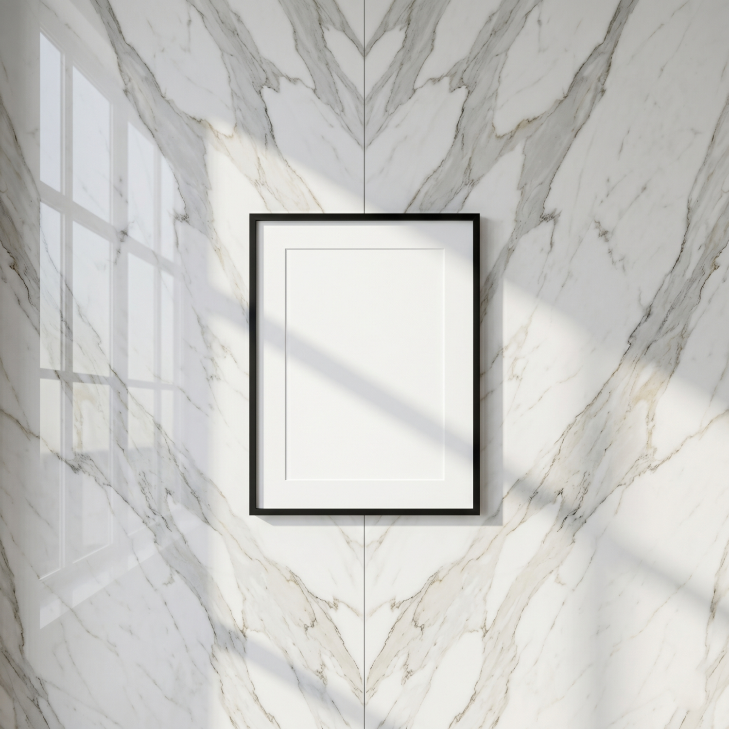 Free Luxurious Elegant Bright Shadow Monochrome Mockup - High Resolution | Synclisto