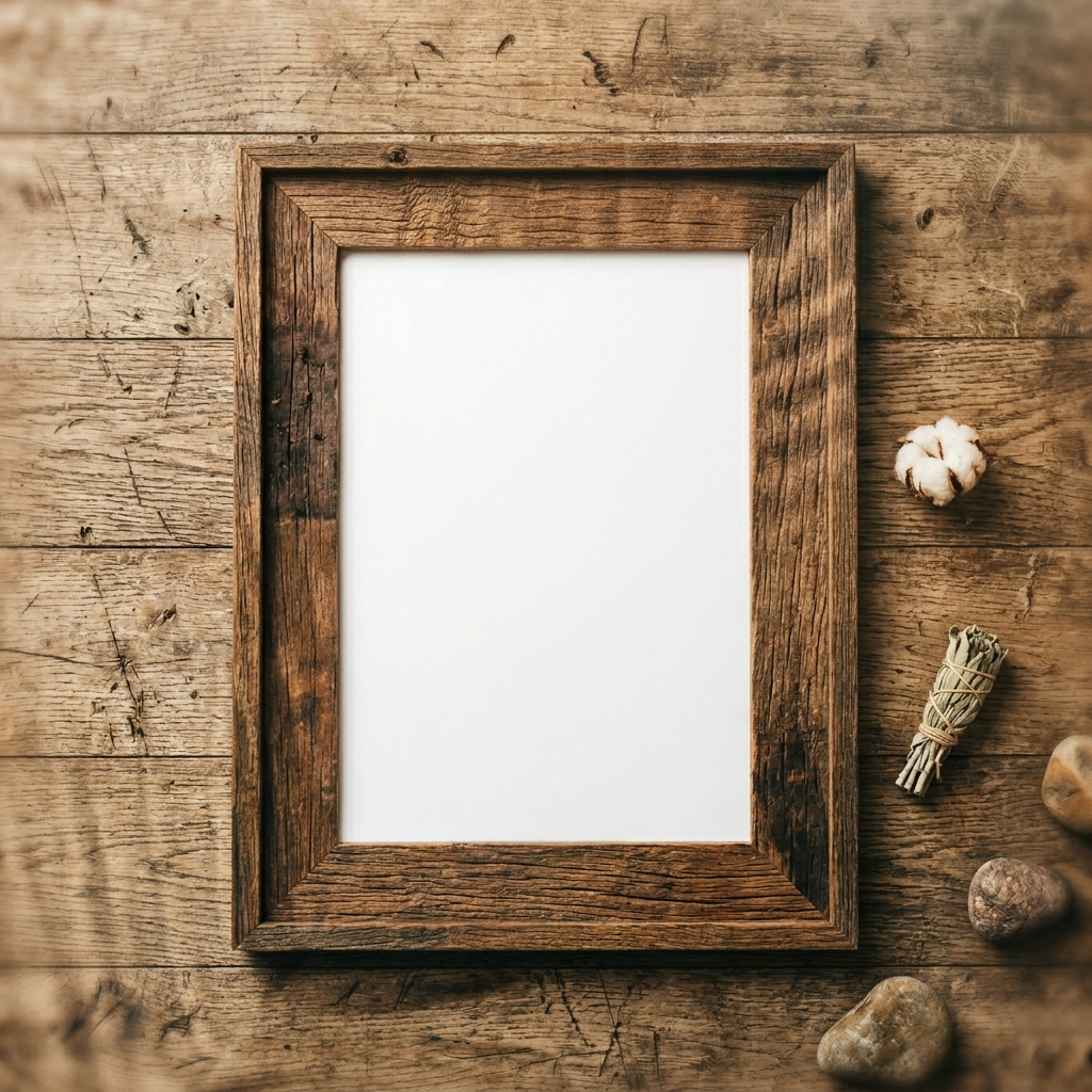 Free Rustic Organic Warm Earthy Cozy Mockup - High Resolution | Synclisto