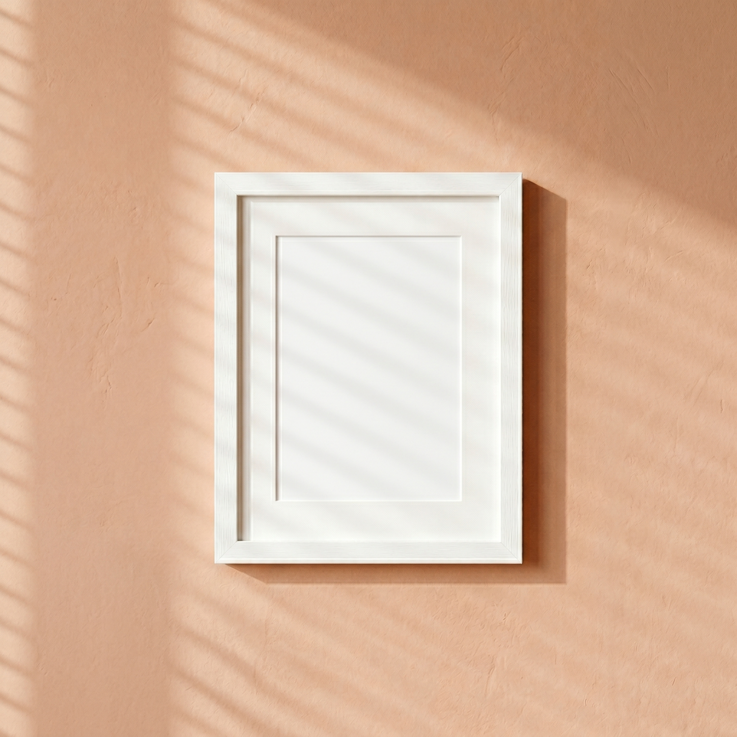 Free Main Warm Minimal Terracotta Shadow Mockup - High Resolution | Synclisto