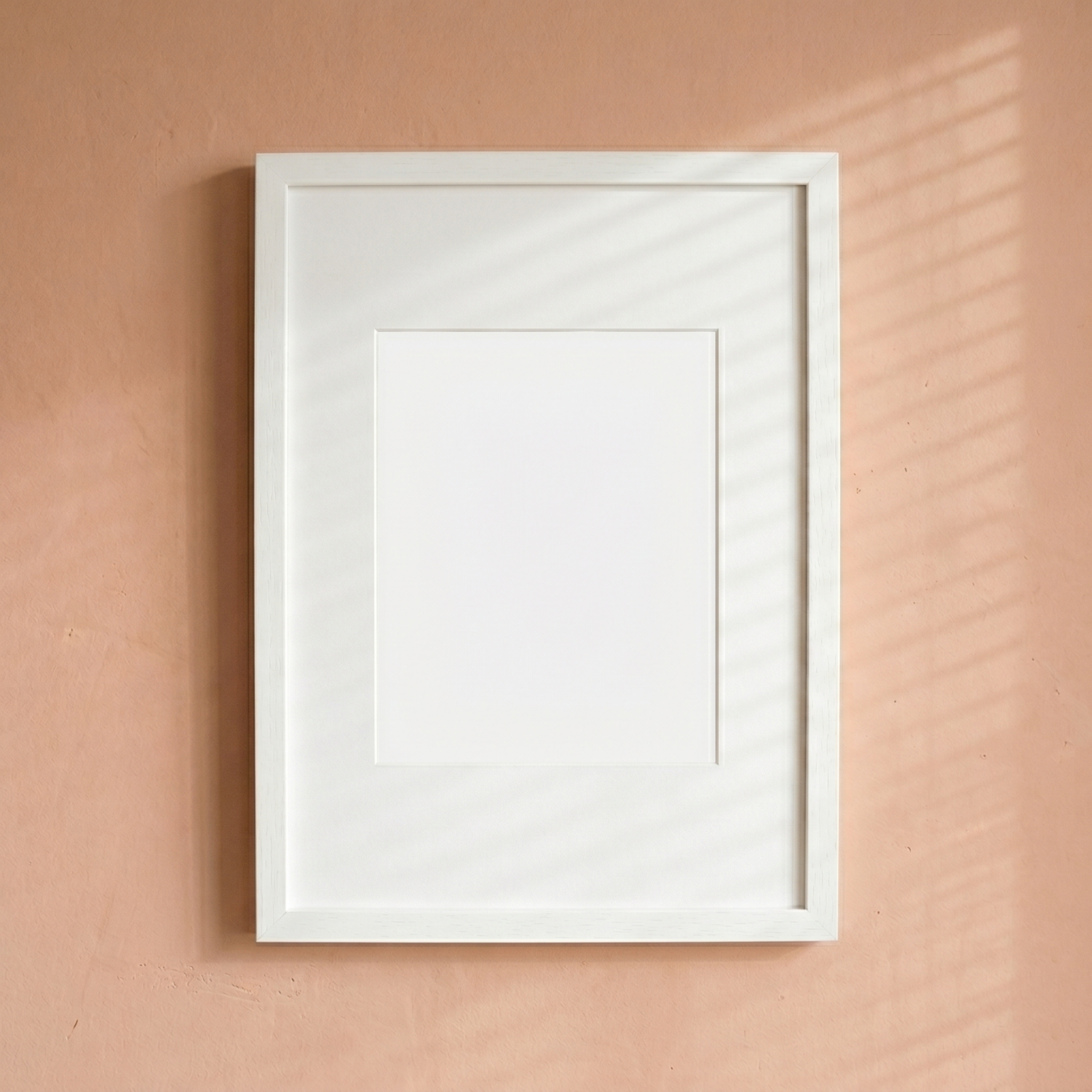 Free Main Warm Terracotta Minimal Shadow Mockup - High Resolution | Synclisto