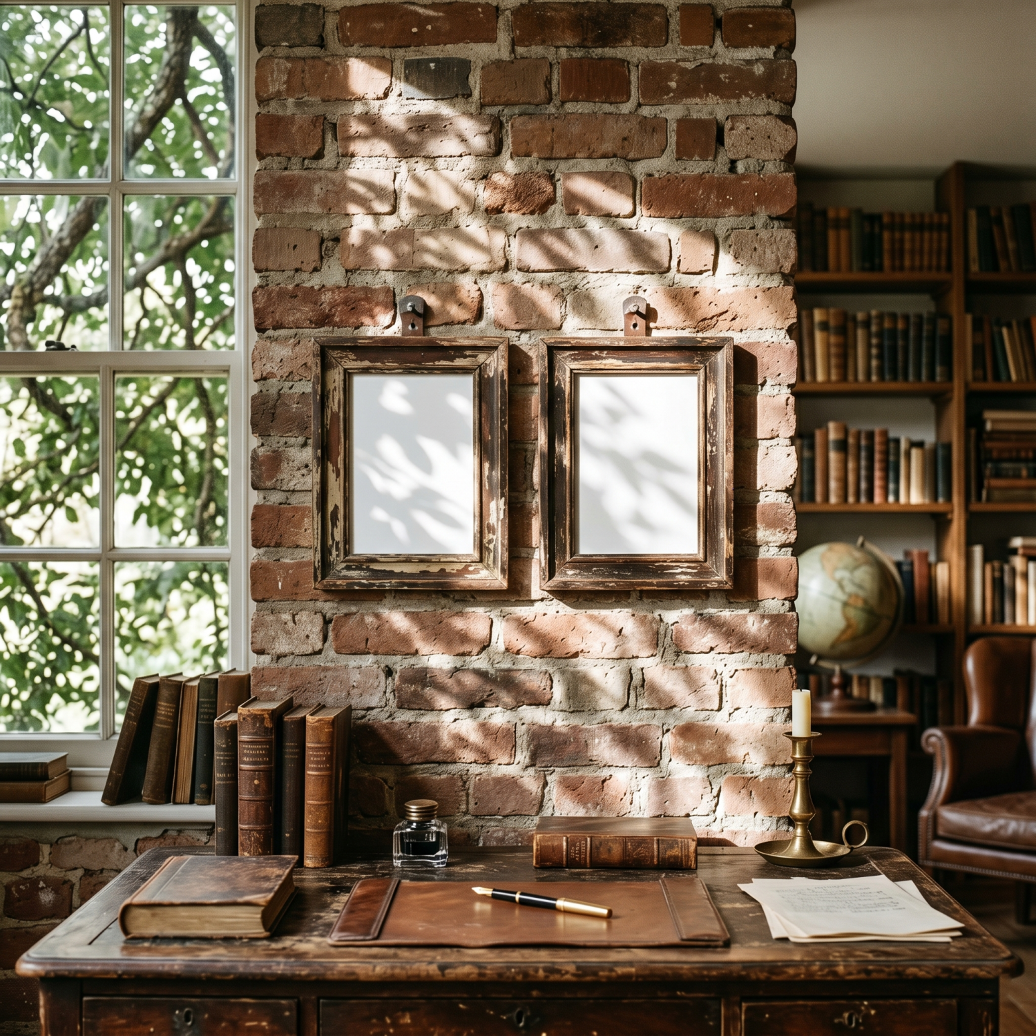 Free Rustic Academic Warm Dappled Nostalgic Mockup - High Resolution | Synclisto